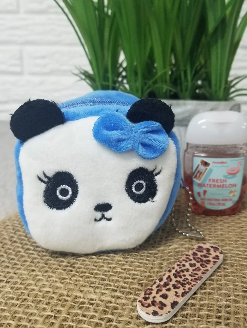 Cute Panda Plush Coin Purse